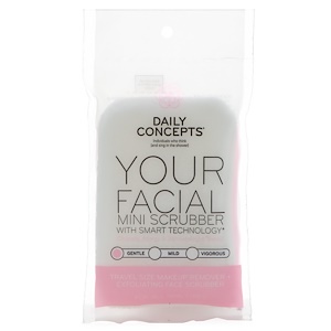 Отзывы о Daily Concepts, Your Facial Mini Scrubber, Gentle, 1 Scrubber