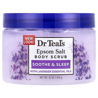 Dr. Teal's, Epsom Salt Body Scrub, Lavendel, 16 oz (454 g)
