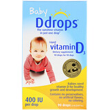 Отзывы о Жидкий витамин D3 для детей, 400 МЕ, 0.08 ж. унций (2.5 мл), 90 капель