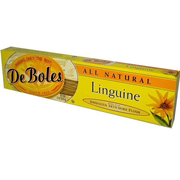 DeBoles, All Natural Linguine Pasta, 8 oz (226 g) (Discontinued Item) 
