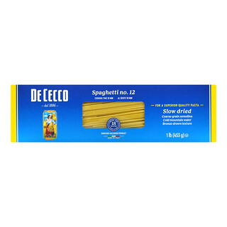 De Cecco, Spaghetti No 12, 1 lb (453 g)
