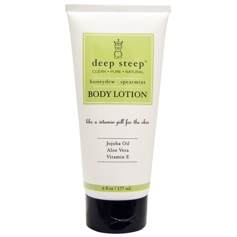 Deep Steep, Body Lotion, Honeydew Spearmint, 6 fl oz (177 ml) iHerb