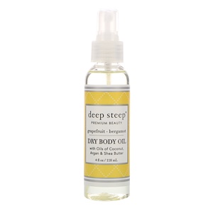 Отзывы о Дип Стип, Dry Oil Body Spritzer, Grapefruit Bergamot, 4 fl oz (118 ml)
