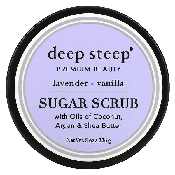 Sugar Scrub, Lavender - Vanilla, 8 oz (226 g)