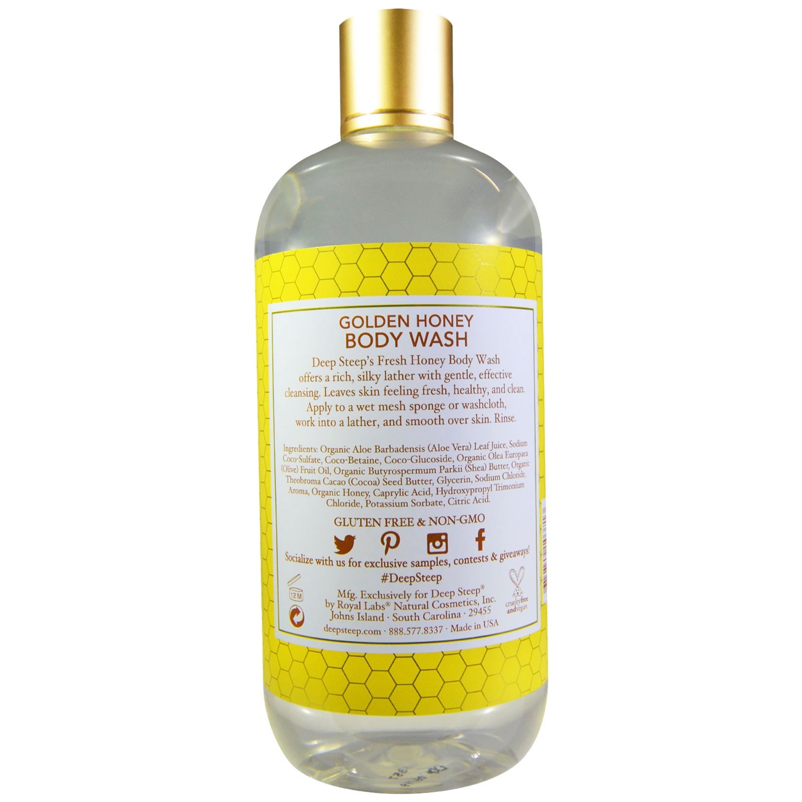 Deep Steep 17fl Oz 502ml IHerb