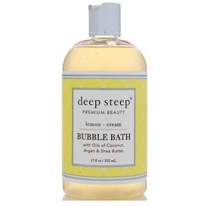 Отзывы о Дип Стип, Bubble Bath, Lemon — Cream, 17 fl oz (503 ml)