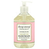 Deep Steep, жидкое мыло для рук на основе арганового масла, с розовой водой и алоэ, 520 мл (17,6 жидк. унции)