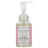 Deep Steep, Foaming Hand Wash, Rosewater & Aloe, 8 fl oz (237 ml)