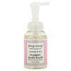 Deep Steep, Foaming Hand Wash, Rosewater & Aloe, 8 fl oz (237 ml)
