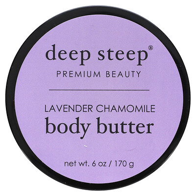 

Deep Steep Body Butter Lavender Chamomile 6 oz (170 g)