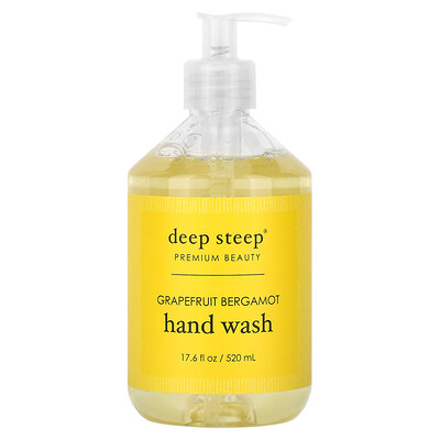 

Deep Steep Hand Wash Grapefruit Bergamot 17.6 fl oz (520 ml)