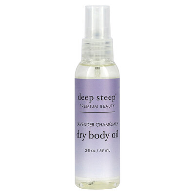 

Deep Steep Dry Body Oil Lavender Chamomile 2 fl oz (59 ml)
