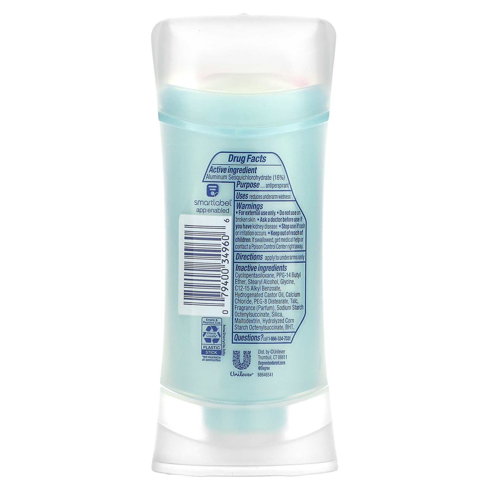 Degree, Advanced, 72 Hour MotionSense, Antiperspirant Deodorant, Berry