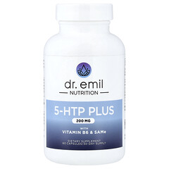 5-HTP Plus, вітамін B6 і SAMe, 60 капсул