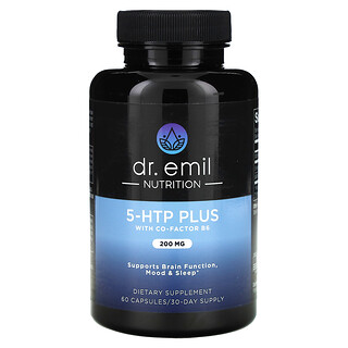 Dr. Emil Nutrition, 5-гідрокситриптофан з кофактором B6, 60 капсул