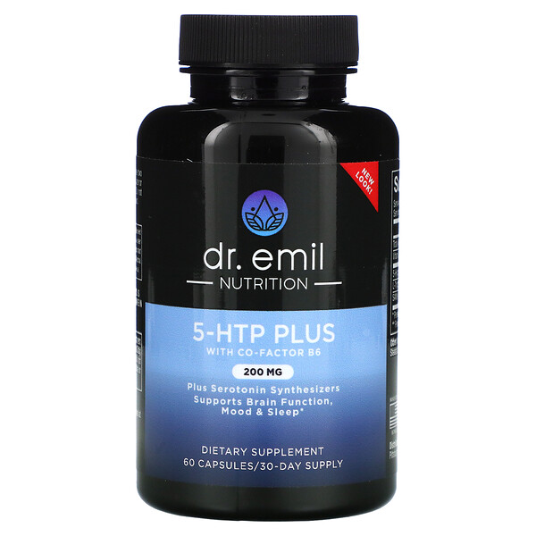 Dr Emil, 5-HTP Plus, 200 mg, 60 Capsules