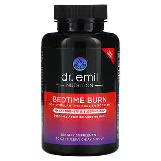 Dr Emil Nutrition, Bedtime Burn, 60 Capsules 
