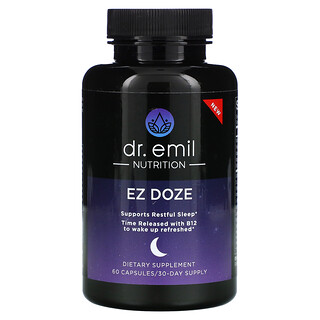 Dr Emil Nutrition, EZ DOZE，60 粒膠囊 