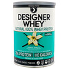 Designer Protein, Designer Whey, Natural 100% Whey Protein, French Vanilla, 12 oz (340 g)