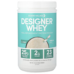 Designer Whey®, протеїновий порошок із замінником їжі, ваніль, 783 г (1,72 фунта)