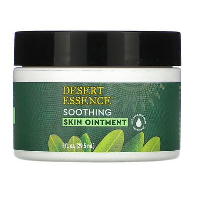 Desert Essence Мазь для кожи с маслом чайного дерева, 1 жидкая унция (29.5 мл)