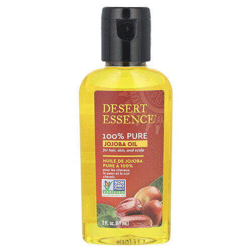 Desert Essence, 100% Pure Jojoba Oil, 100% reines Jojobaöl, 59 ml (2 fl. oz.)