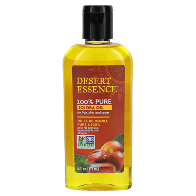 Desert Essence на 100% чистое масло жожоба, 118мл (4жидк.унции)