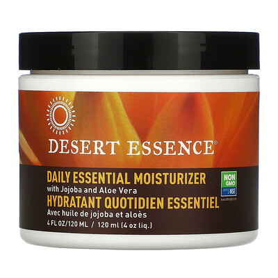 Купить Desert Essence Увлажняющий крем для ежедневного применения, 4 жидких унции (120 мл)