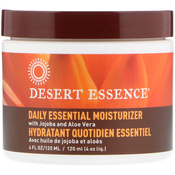 Desert Essence, Π£Π²Π»Π°ΠΆΠ½ΡΡΡΠΈΠΉ ΠΊΡΠ΅ΠΌ Π΄Π»Ρ Π΅ΠΆΠ΅Π΄Π½Π΅Π²Π½ΠΎΠ³ΠΎ ΠΏΡΠΈΠΌΠ΅Π½Π΅Π½ΠΈΡ, 4 ΠΆΠΈΠ΄ΠΊΠΈΡ
ΡΠ½ΡΠΈΠΈ (120 ΠΌΠ»)