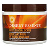 Desert Essence‏, Gentle Facial Scrub with Jojoba Oil and Almond Meal, 4 fl oz (120 ml)