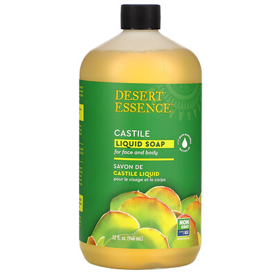 Купить Desert Essence Кастильское жидкое мыло, 946 мл (32 жидк. унции)