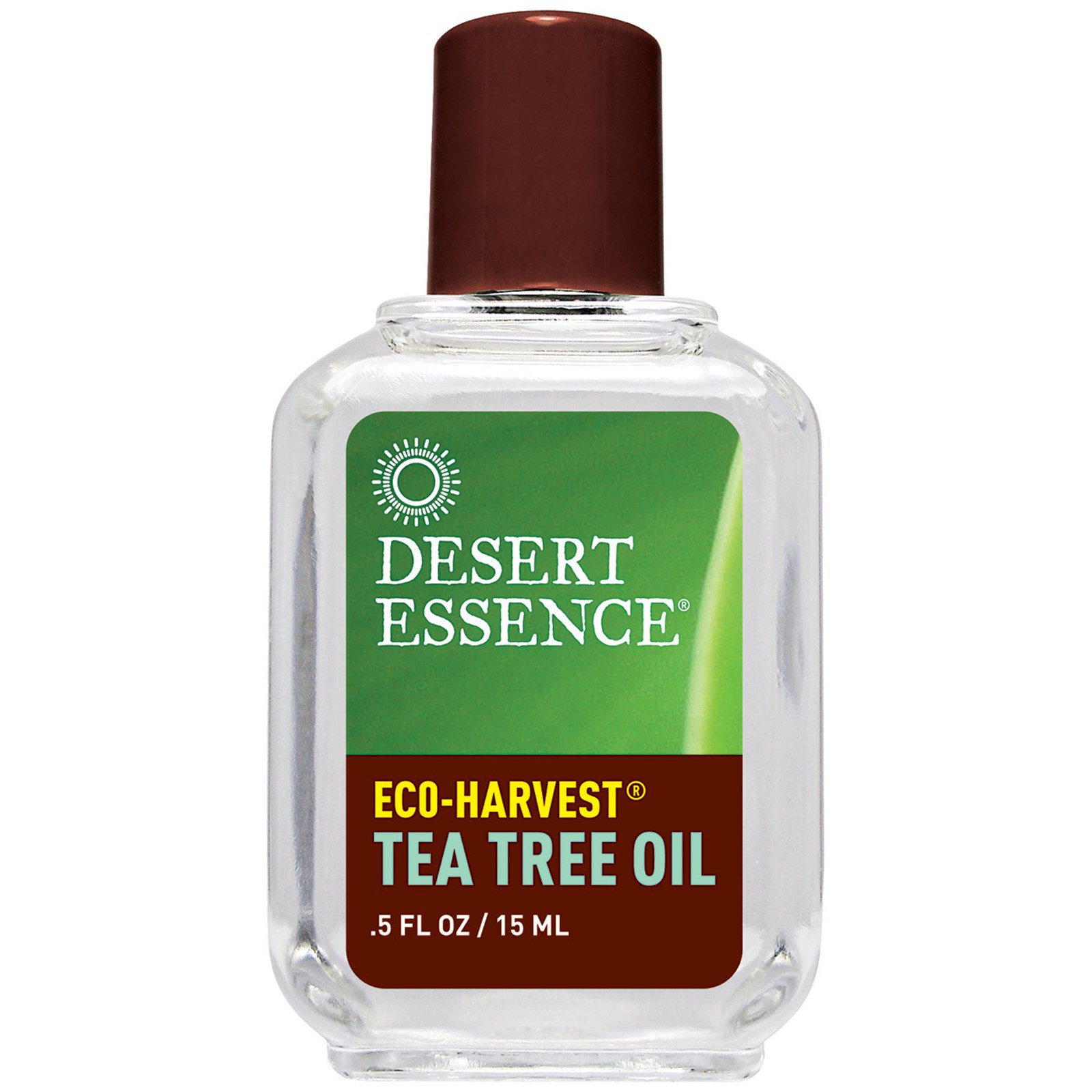 Desert Essence, 100 Organic Tea Tree Oil, .5 fl oz (15 ml) iHerb