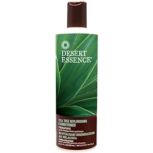 Desert Essence, Восстанавливающий кондиционер с экстрактом чайного дерева, 12,9 жидких унций (382 мл)