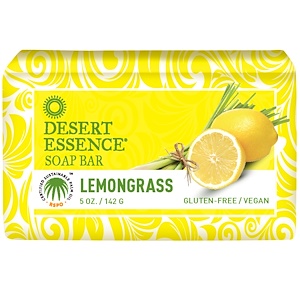 Desert Essence, Мыло с лимонником, 5 унций (142 г)