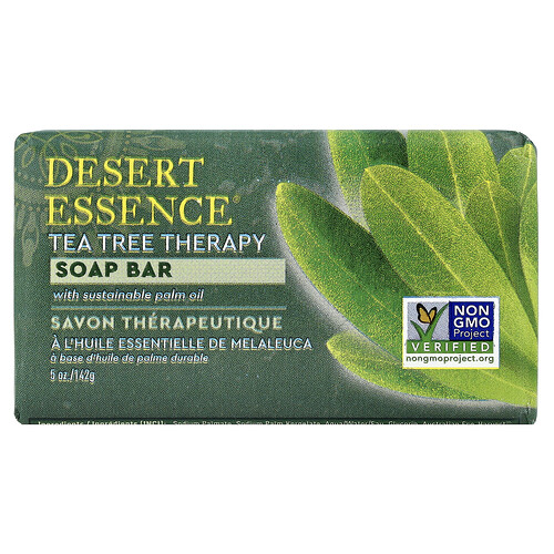 Desert Essence, Soap Bar, Tea Tree Therapy, 5 oz (142 g)