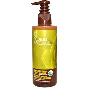 Desert Essence, Мягкое питательное органическое средство для умывания, 6,7 жидкой унции (195 мл)