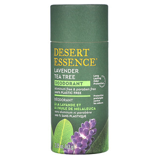 Desert Essence, Deodoran, Tea Tree Lavender, 63 g (2,25 ons)