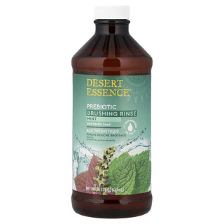 Desert Essence, Prebiotic Brushing Rinse, Mint, 15.8 fl oz (467 ml)