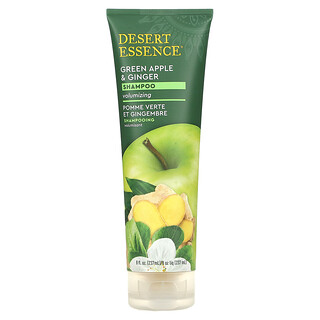Desert Essence, Shampoo, Volumizing, Green Apple & Ginger, 8 fl oz (237 ml)