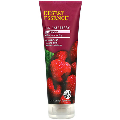 Купить Desert Essence шампунь, красная малина, 237 мл (8 жидк. унций)