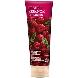 Desert Essence, Органический, Шампунь с красной малиной, 8 жидких унций (237 мл)