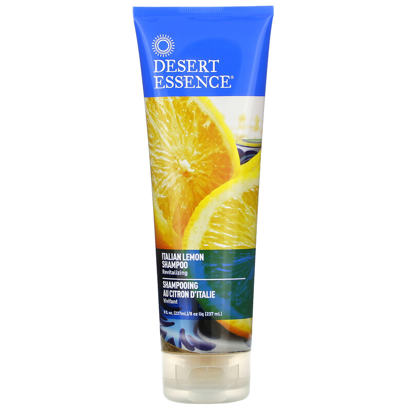 Desert Essence, Shampoo, Italian Lemon, 8 fl oz (237 ml) iHerb