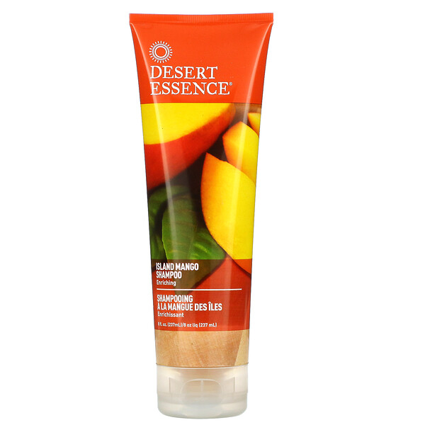 Desert Essence, Shampoo, Enriching Island Mango, 8 fl oz (237 ml)