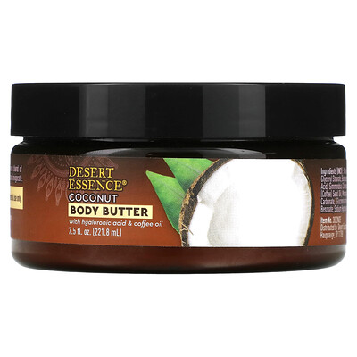 

Desert Essence Body Butter Coconut 7.5 fl oz (221.8 ml)