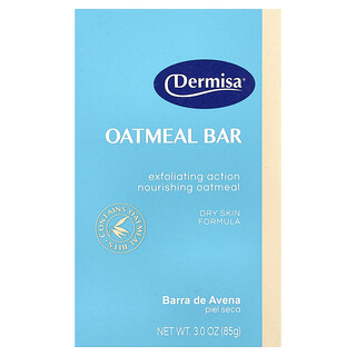 Dermisa, Oatmeal Bar Soap, For Dry Skin, 3 oz (85 g)