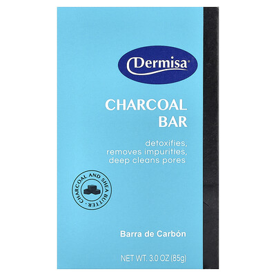 Product Image for Dermisa, Charcoal Bar Soap, 3 oz (85 g)