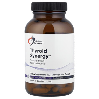 Designs For Health, Thyroid Synergy™, 120 Vejetaryen Kapsül