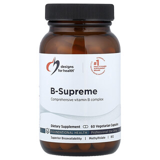 ديزاينز فور هيلث‏, B-Supreme ، 60 كبسولة نباتية