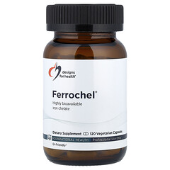 Ferrochel®, 120 вегетаріанських капсул (27 мг у капсулі)
