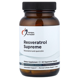 Designs For Health, Resveratrol Supreme, 60 χορτοφαγικές κάψουλες